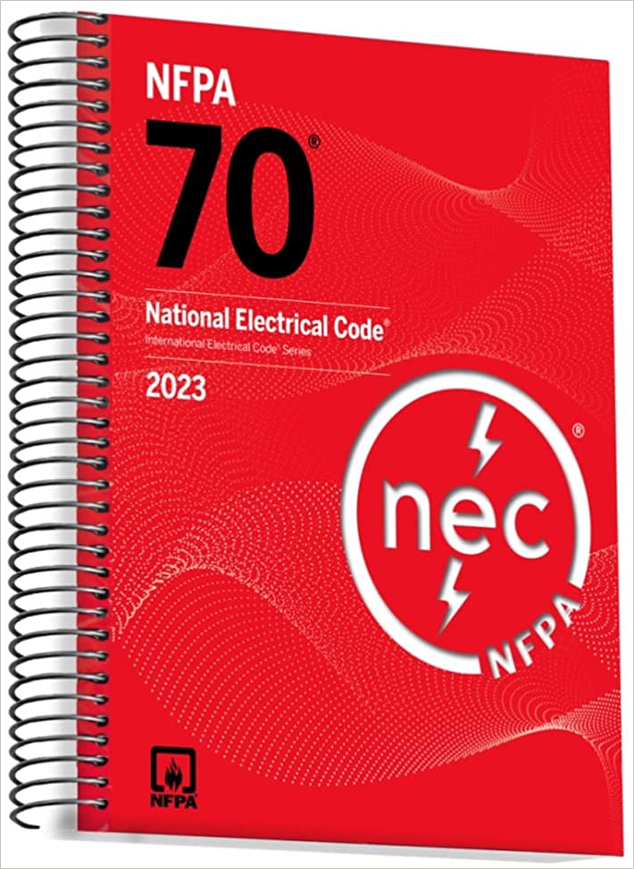 NFPA 70, National Electrical Code, 2023 Edition, Spiralbound