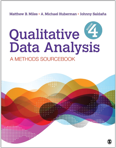 Qualitative Data Analysis: A Methods Sourcebook 4th Edition
