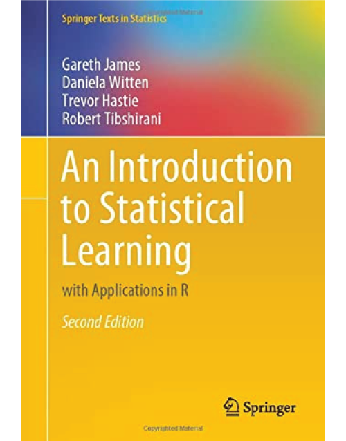 An Introduction to Statistical Learning: with Applications