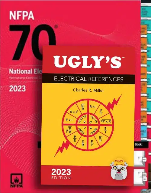 NFPA 70 National electrical code 2023 Paperback +2023 Ugly's Electrical Reference (Spiral) with INDEX Tabs