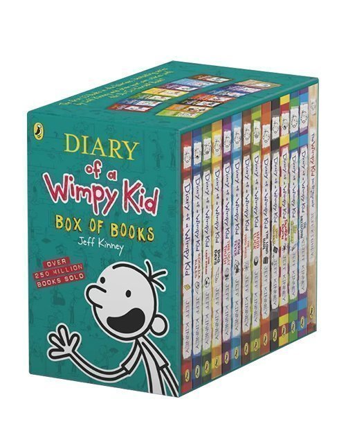 Diary of a Wimpy Kid Box of Books (1-13) Paperback - Your Book Stop