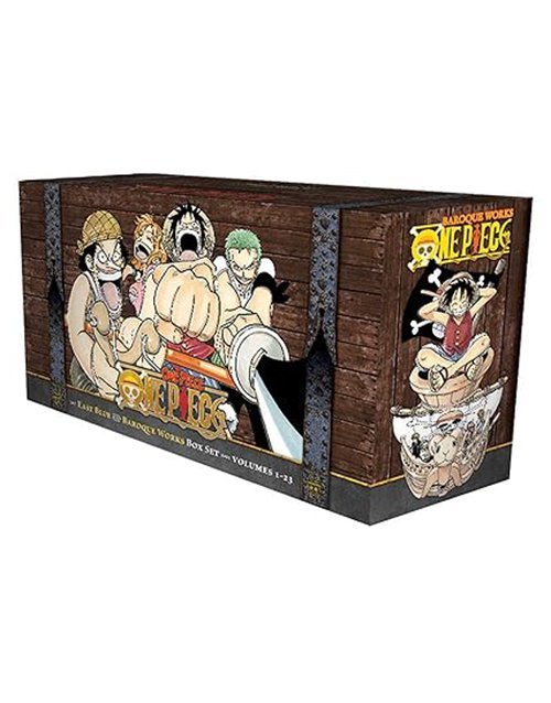 One Piece Box Set: East Blue and Baroque Works, Volumes 1-23